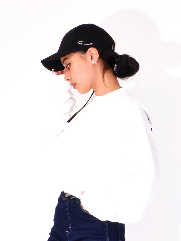 MACK BARRY マクバリ— 帽子 キャップ レディース メンズ ユニセックス ブランド 無地 韓国 おしゃれ かわいい MACK LONGSTRAP CURVE RING CAP ロングストラップ シンプル ストリート ダンス LONGSTRAP-RINGCAP