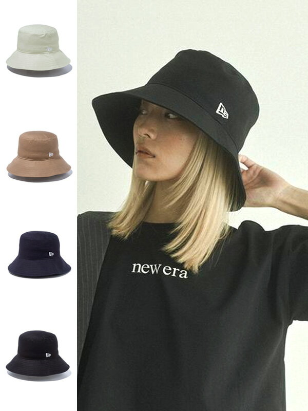 NEW ERA ニューエラ バケットハット bucket-03 ツバ広 NEW ERA HAT バケハ メンズ レディース 帽子 おしゃれ かっこいい かわいい シンプル ブランド ベーシック 春 夏 秋 冬 オールシーズン レジャー 釣り アウトドア レジャー 13108956-7-8 13108957