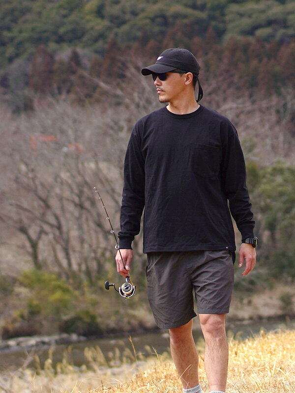 ROOT CO ルートコー Tシャツ メンズ レディース 長袖 ブランド 綿100 ポケット アウト