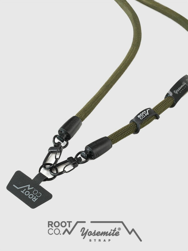 ROOT CO ルートコー YOSEMITE ヨセミテ モバイルストラップ ショルダーストラップ GRAVITY INNER LOOP SHEET ストラップホルダー セット EPM × ROOT CO. YOSEMITE MOBILE STRAP アウトドア キャンプ スマホグッズ iPhone YMS-433863 433870 433887 433894 GIL-431586