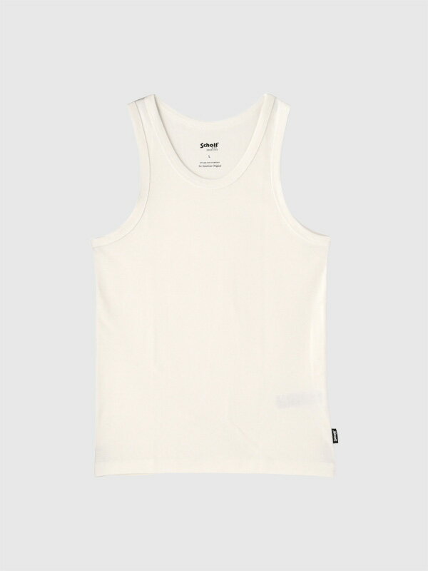 【ネコポス送料無料】Schott ショット タンクトップ メンズ レディース シンプル 定番 おしゃれ かっこいい 綿 100% インナー TANK TOP P...