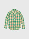 TMT `FbN Vc Y fB\X O[ IW _uK[[ `FbNVc   Vv JWA { eB[GeB[ REVIVAL W-GAUZE PLAID SHIRTS h} ؑƂ pf L^N TSHS23SP01