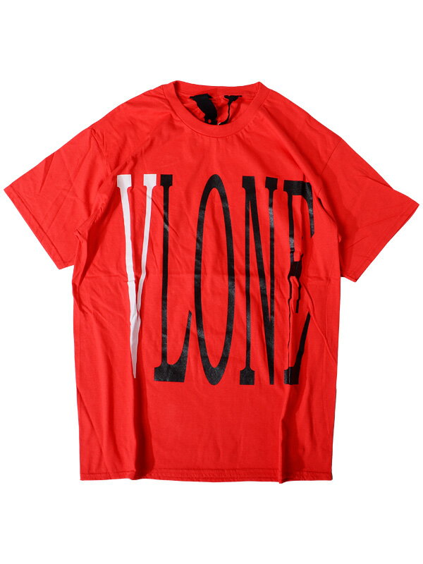 VLONE ヴィーロン ヴィーローン Tシャツ メンズ レディース ユニセックス 半袖 STAPLE T-SHIRT S/S TEE RED/BLACK A$AP Mob エイサップモブ ASAP BARI エイサップ バリ Ian Connor カニエ・ウエスト 愛用ブランド STAPLE-SST-RB