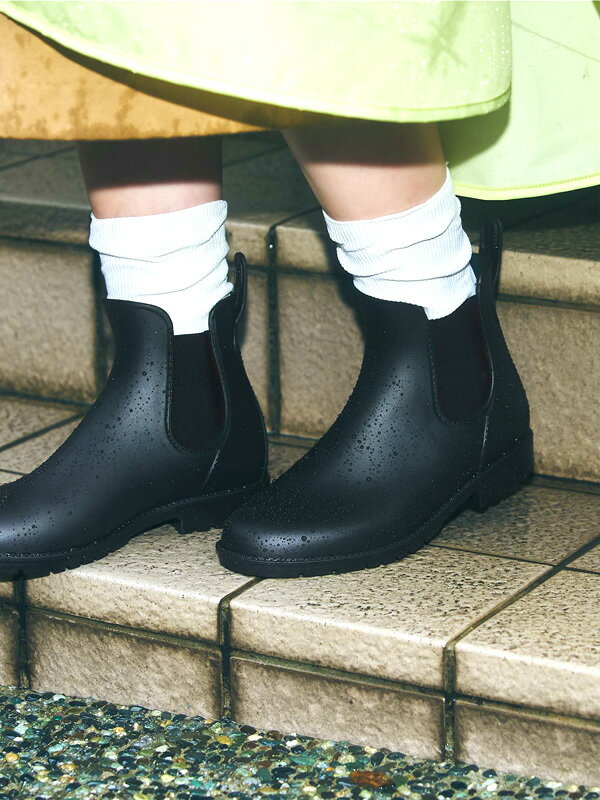 Wpc ダブリュピーシー レインブーツ 長靴 サイドゴア 雨具 ショートブーツ RB-7006 Side gore rain boots 梅雨 雨 雨靴 アウトドア ガーデニング