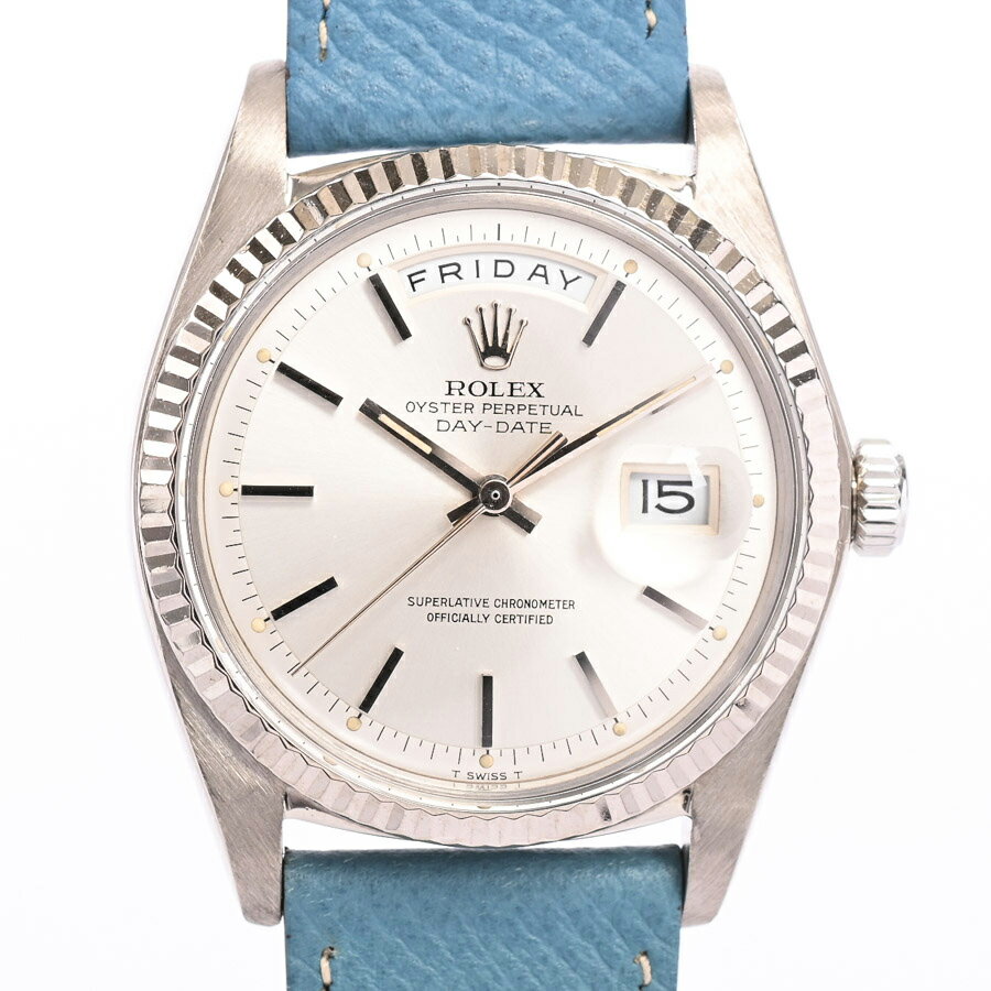 【ヴィンテージ】 ロレックス デイデイト 腕時計 1803 3番 シルバー メンズ