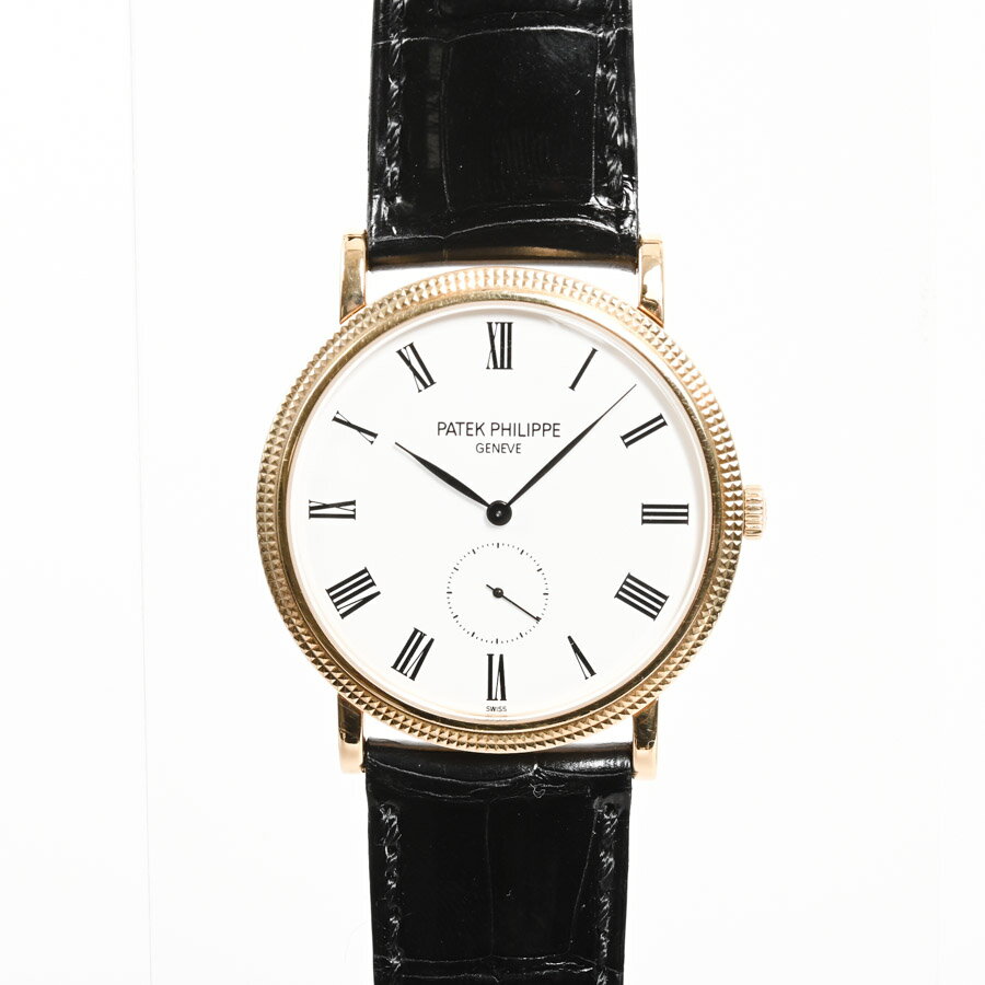 【中古】A品 パテックフィリップ カラトラバ 腕時計 5119J-001 ホワイト メンズ