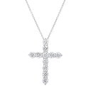【中古】A品 ティファニー ラージクロス ネックレス レディース(4)