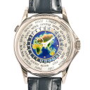 【中古】A品 パテックフィリップ ワールドタイム 腕時計 5131G-001 クロワゾネ メンズ