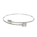 【中古】A品 ダイヤ バングル ダイヤ0.72ct 長さ:約18cm 4.6g レディース