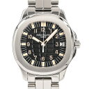 【中古】A品 パテックフィリップ アクアノート 腕時計 5065/1A-010 ブラック メンズ
