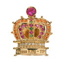 【中古】A品 ダイヤ タイピン ダイヤ マルチ チャーム:約W18xH21mm 4.6g レディース