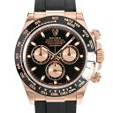 【中古】A品 ロレックス デイトナ 腕時計 116515LN ランダム品番 ブラック・ピンク メンズ