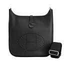 【中古】A品 エルメス エブリン3PM ショルダーバッグ ブラック ユニセックス U 2022年