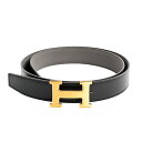 新品 エルメス Hベルト ベルト ブラック メンズ
