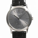 【中古】A品 パテックフィリップ カラトラバ 創立150周年記念 日本限定500本 腕時計 3718A-051 グレー