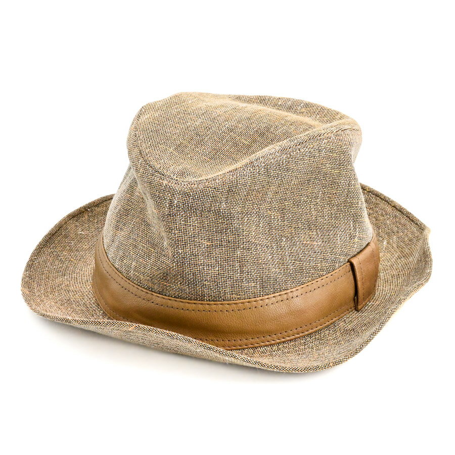【中古】B品 エルメス ハット 帽子 ブラウン レディース