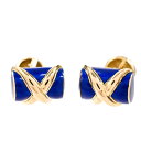 【中古】B品 ティファニー ジャンシャランバージェ カフス 約W15.5xH12mm レディース