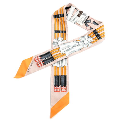 【未使用品】 エルメス ツイリー スカーフ グレージュ レディース 【未使用品】 エルメス ツイリー スカーフ グレージュ レディース