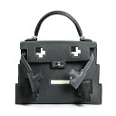【中古】A品 エルメス ケリードールピクト ハンドバッグ グリミスティ レディース W 2024年