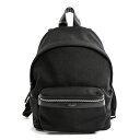 【中古】A品 サンローラン バックパック バックパック リュックサック 650617 ブラック ユニセックス