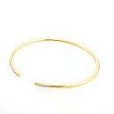 【中古】A品 ティファニー メトロ オープンワイヤー バングル 約内周:16cm/幅:約2.5mm レディース