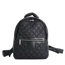 【中古】A品 シャネル コココクーンバッグパック バックパック リュックサック A92559 ブラック
