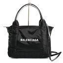 【中古】AB品 バレンシアガ ネイビーカバスXS ショルダーバッグ 390346 ブラック ユニセックス