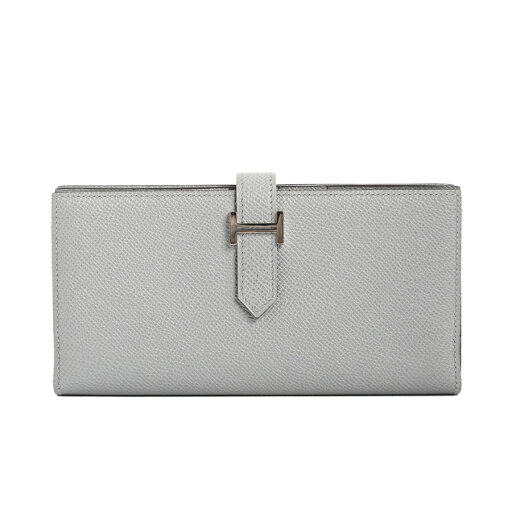 【中古】A品 エルメス ベアンスフレ 長財布 ブルーグラシエ ユニセックス X 2016年 【中古】A品 エルメス ベアンスフレ 長財布 ブルーグラシエ ユニセックス X 2016年