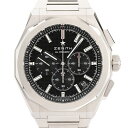 【中古】SA品 ゼニス デファイ スカイライン クロノグラフ 腕時計 03.9500.3600/21.I001 ブラック(2)