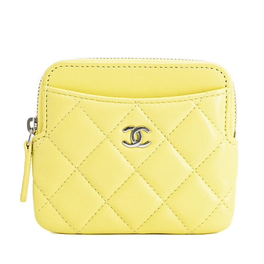 CHANEL イエローカラー コインケース 楽天市場】カラー イエロー(ブランドシャネル)(レディース