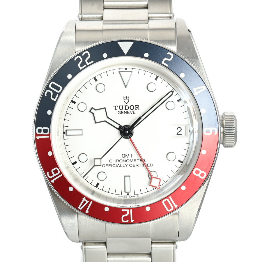 【中古】A品 チューダー/チュードル ブラックベイ GMT 腕時計 79830RB シルバー メンズ