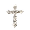 【中古】A品 ダイヤ チャーム ダイヤ1ct チャーム:約W15xH19mm バチカン内径:約W3xH8mm 2.7g レディース