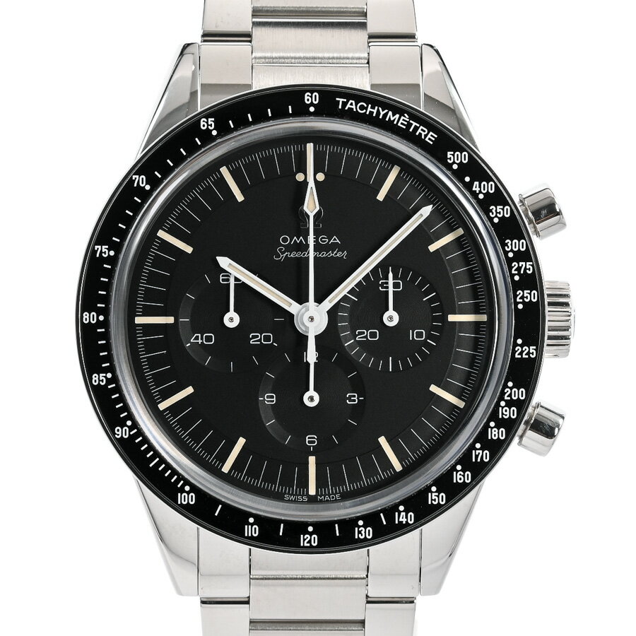 【中古】A品 オメガ スピードマスター キャリバー321 腕時計 311.30.40.30.01.001 ブラック メンズ