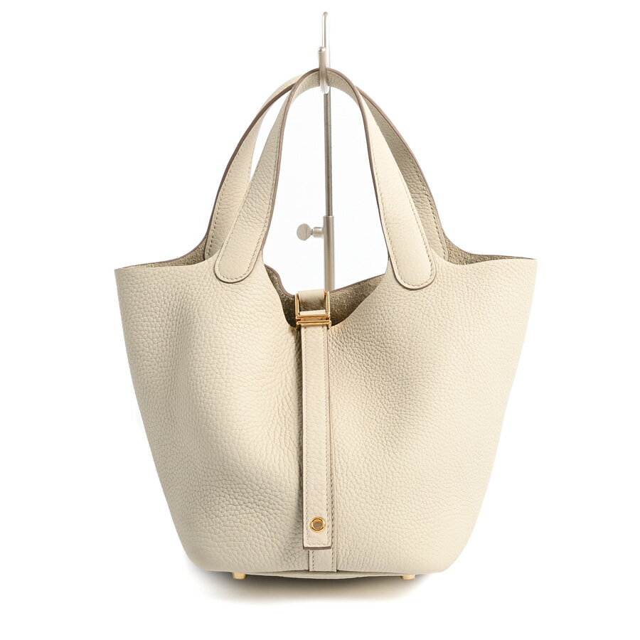 【中古】SA品 エルメス ピコタンロックPM ハンドバッグ ベトン レディース B 2023年のサムネイル