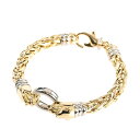 【中古】A品 ブレスレット チェーン長さ(留め具含):約19cm/最大幅:約17mm 39.1g レディース(4)