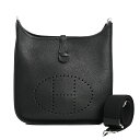【中古】A品 エルメス エブリン3PM ショルダーバッグ ブラック レディース X 2016年