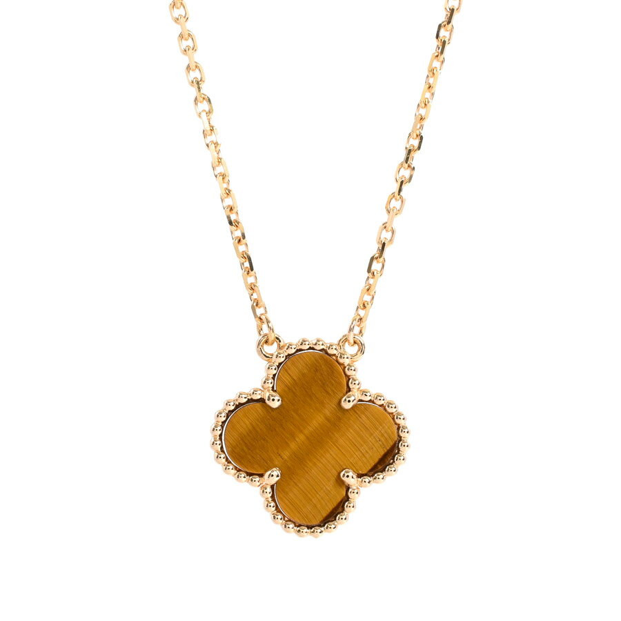 【中古】A品 ヴァンクリーフアーペル ヴィンテージアルハンブラ ネックレス VCARD38600 レディースのサムネイル