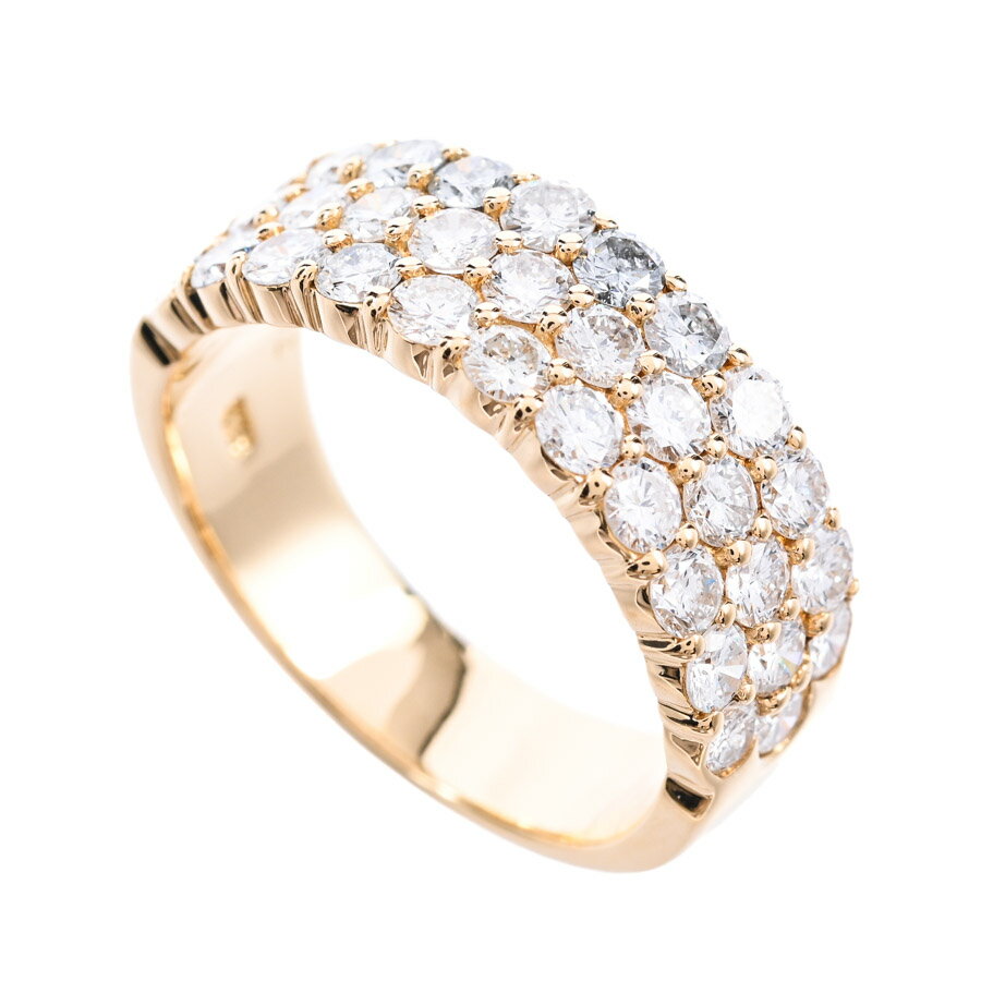【中古】A品 ダイヤ リング ダイヤ2.02ct 15号 7.5g レディース