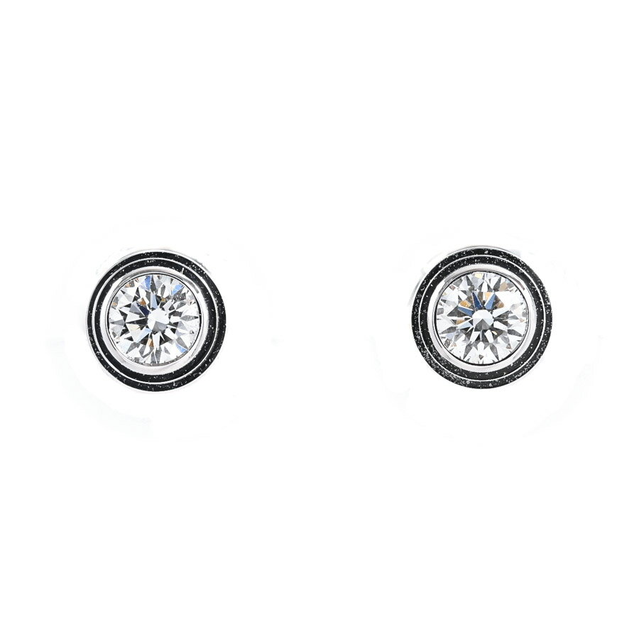 【中古】A品 カルティエ ダムールディアマンレジェSM ピアス チャーム直径:約4.4mm B8301407 レディース