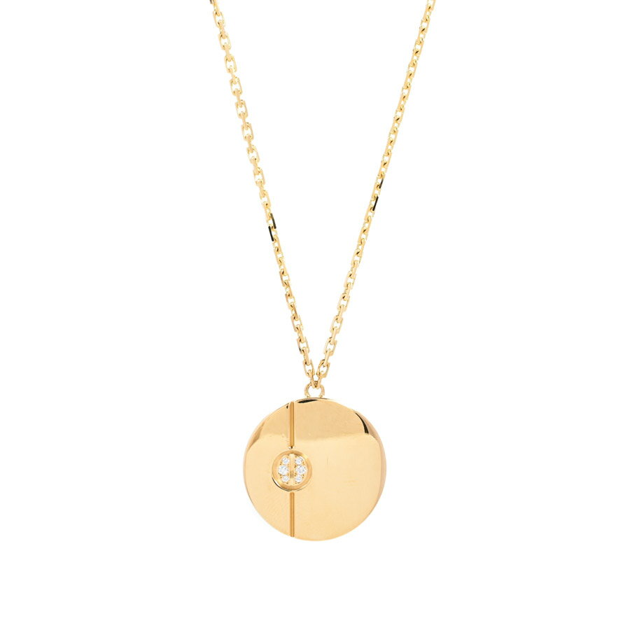 【中古】A品 カルティエ ラブ ネックレス B7013500 レディース