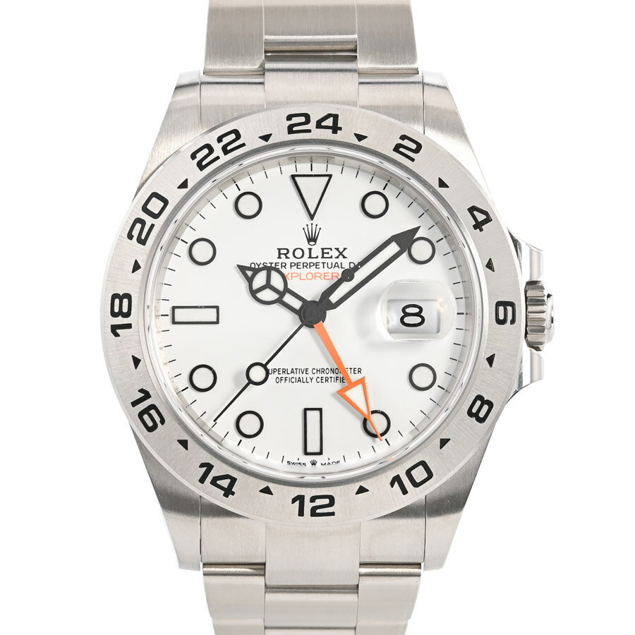【中古】SA品 ロレックス エクスプローラー2 腕時計 226570 ランダム品番 ホワイト...