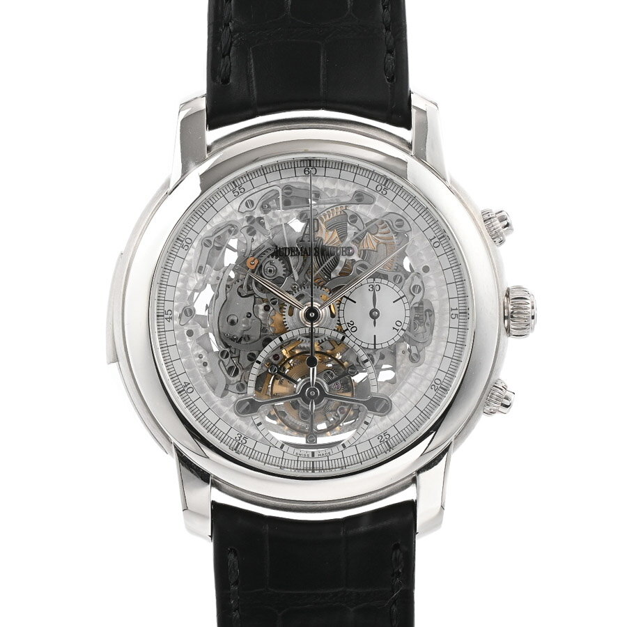 【中古】A品 オーデマピゲ ジュールオーデマ トゥールビヨン クロノグラフ ミニッツリピーター