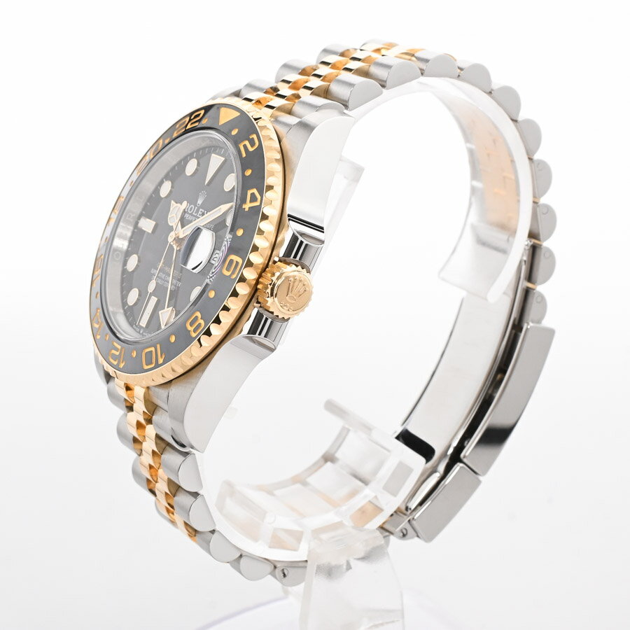 【中古】A品 ロレックス GMTマスター2 腕時計 126713GRNR ランダム品番 ブラック メンズ