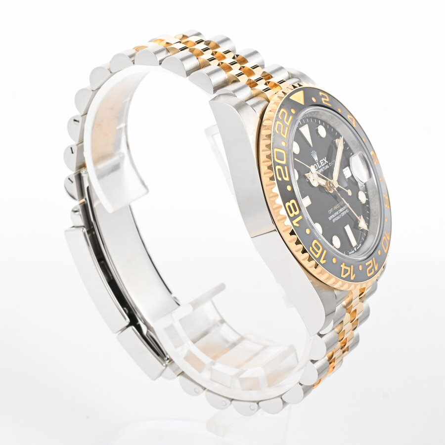 【中古】A品 ロレックス GMTマスター2 腕時計 126713GRNR ランダム品番 ブラック メンズ