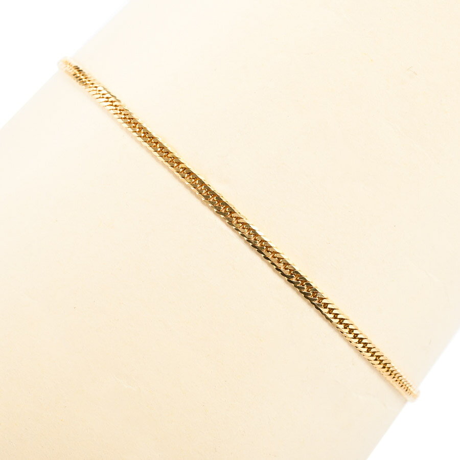 【中古】A品 喜平アンクレット 6面ダブル 5.3g 長さ:23cm/幅:2.4mm 5.3g ユニセックス