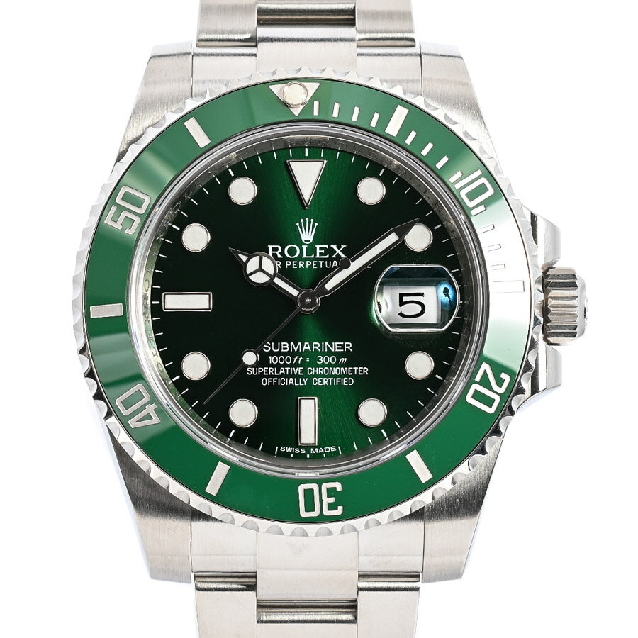 【中古】A品 ロレックス サブマリーナー 腕時計 116610LV ラ...(2)