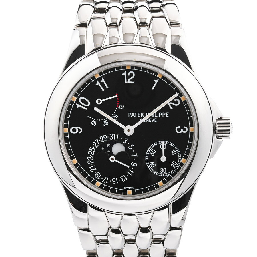 【中古】A品 パテックフィリップ プチコンプリケーション 腕時計 5085/1A-001 ブラック メンズ