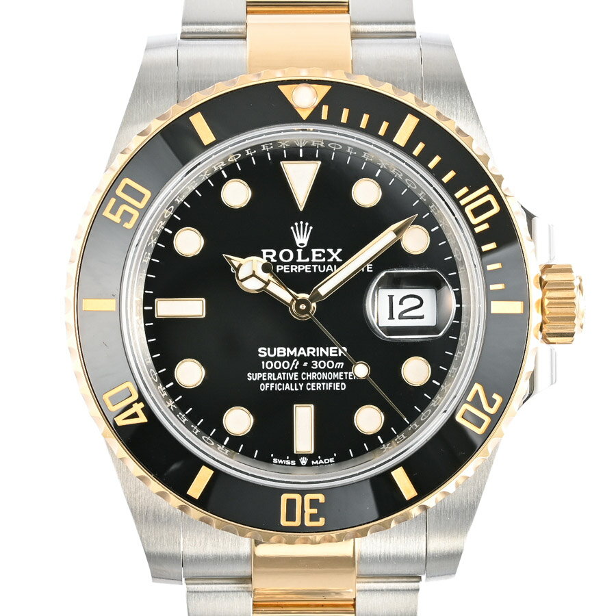【中古】A品 ロレックス サブマリーナー 腕時計 126613LN ランダム品番 ブラック ...