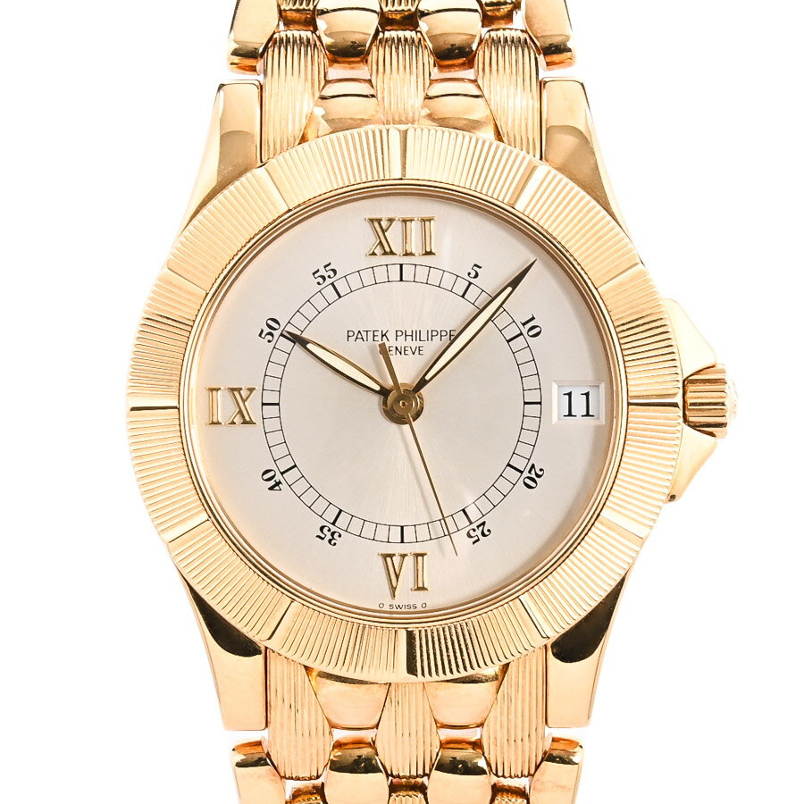 【中古】A品 パテックフィリップ ネプチューン 腕時計 5081/1J-001 シルバー メンズ