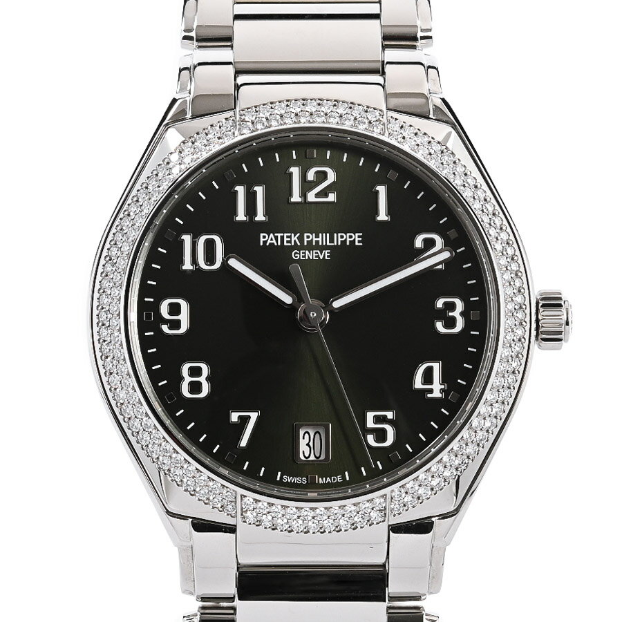 【中古】A品 パテックフィリップ Twenty-4 腕時計 7300/1200A-011 グリーン メンズ